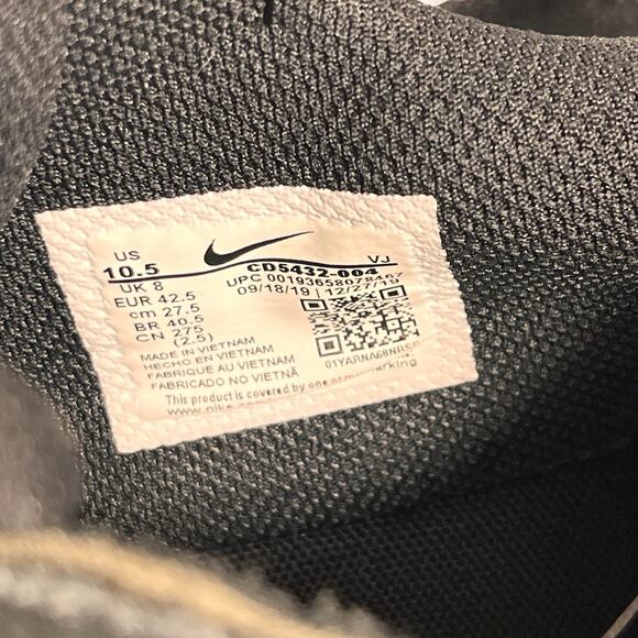 Nike Air‎ Max Excee Womens Size 10.5 Black White Shoes Sneakers Running - Picture 7 of 12